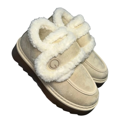 Полуботинки женские зимние ADMLIS искусственная замша бежевые F9008-13 Полуботинки женские зимние ADMLIS искусственная замша бежевые F9008-13