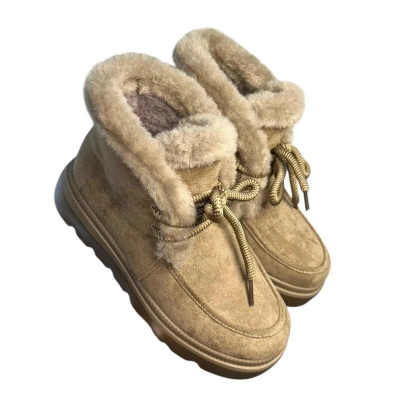 Ботинки женские зимние ADMLIS искусственная замша капучино F9017-19 Ботинки женские зимние ADMLIS искусственная замша капучино F9017-19