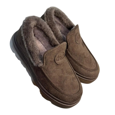 Полуботинки женские зимние ADMLIS искусственная замша шоколадные F9018-12 Полуботинки женские зимние ADMLIS искусственная замша шоколадные F9018-12