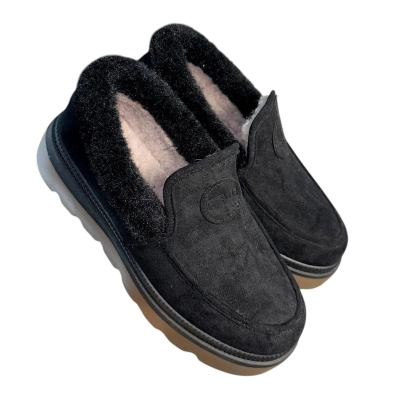 Полуботинки женские зимние ADMLIS искусственная замша черные F9018-8 Полуботинки женские зимние ADMLIS искусственная замша черные F9018-8