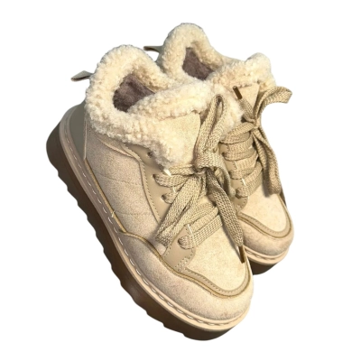 Ботинки женские зимние ADMLIS искусственная замша бежевые F9013-1 Ботинки женские зимние ADMLIS искусственная замша бежевые F9013-1