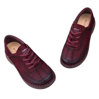 Туфли женские BULUGGI натуральная кожа бордовые 9976 Туфли женские BULUGGI натуральная кожа бордовые 9976