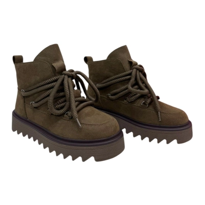 Ботинки женские зимние PINDIAN натуральная замша бежевые 10069 Ботинки женские зимние PINDIAN натуральная замша бежевые 10069