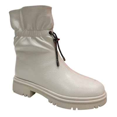 Ботинки женские зимние PINDIAN спрессованная кожа бежевые 10094 Ботинки женские зимние PINDIAN спрессованная кожа бежевые 10094