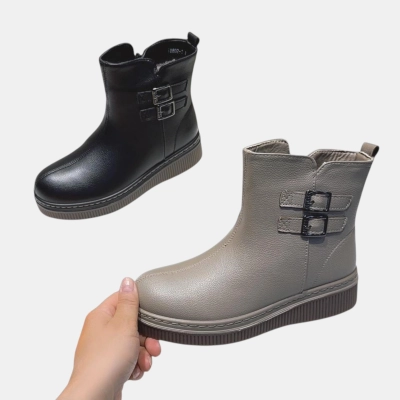 Полусапожки женские зимние MOMOTARI искусственная кожа 8802 Полусапожки женские зимние MOMOTARI искусственная кожа 8802