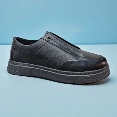 Полуботинки мужские натуральная кожа черные 10325 Полуботинки мужские натуральная кожа черные 10325