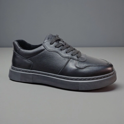 Полуботинки мужские натуральная кожа черные 10326 Полуботинки мужские натуральная кожа черные 10326