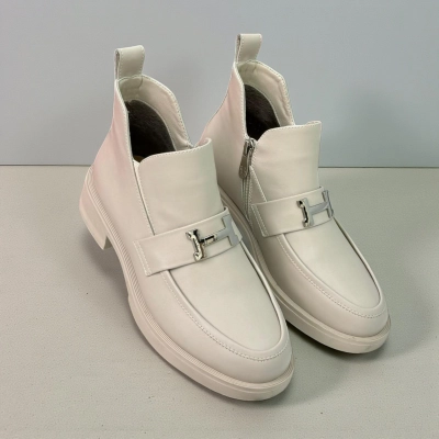 Ботинки женские демисезонные натуральная замша бежевые X1207-3 Ботинки женские демисезонные натуральная замша бежевые X1207-3