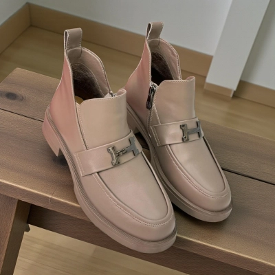 Ботинки женские демисезонные натуральная замша капучино X1207-7 Ботинки женские демисезонные натуральная замша капучино X1207-7