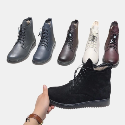 Ботинки женские зимние батал MOMOTARI искусственная кожа BK829