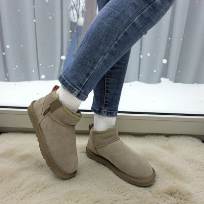 Угги женские PINDIAN на зиму натуральная замша капучино 10752 Угги женские PINDIAN на зиму натуральная замша капучино 10752