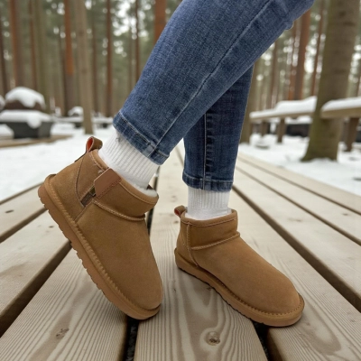 Угги женские PINDIAN на зиму натуральная замша коричневые 10753 Угги женские PINDIAN на зиму натуральная замша коричневые 10753