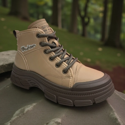 Ботинки женские зимние PINDIAN искусственная кожа бежевые 10814 Ботинки женские зимние PINDIAN искусственная кожа бежевые 10814