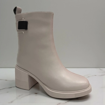 Ботинки женские зимние PINDIAN прессованная кожа бежевые 10887 Ботинки женские зимние PINDIAN прессованная кожа бежевые 10887