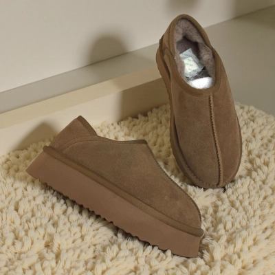 Угги женские зимние натуральная замша коричневые M6218-6P Угги женские зимние натуральная замша коричневые M6218-6P