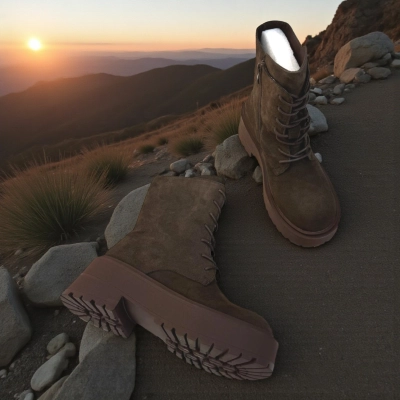 Ботинки женские осенние натуральная замша шоколадные E5251-16P Ботинки женские осенние натуральная замша шоколадные E5251-16P