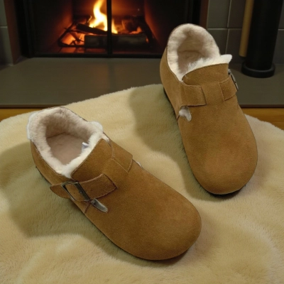 Полуботинки женские зимние натуральная замша коричневые M6163-3P Полуботинки женские зимние натуральная замша коричневые M6163-3P