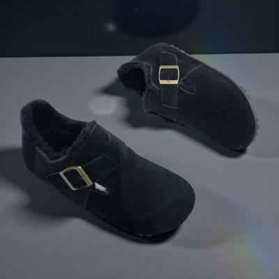 Полуботинки женские зимние натуральная замша черные M6163-1P Полуботинки женские зимние натуральная замша черные M6163-1P