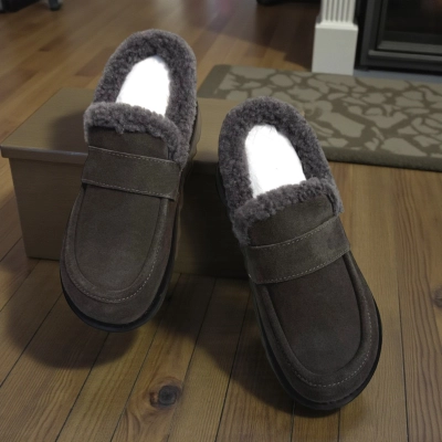 Полуботинки женские зимние натуральная замша коричневые M2203-5P Полуботинки женские зимние натуральная замша коричневые M2203-5P