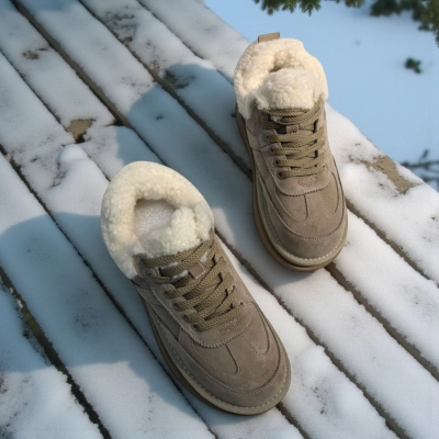 Ботинки женские зимние натуральная замша коричневые M2207-8P Ботинки женские зимние натуральная замша коричневые M2207-8P