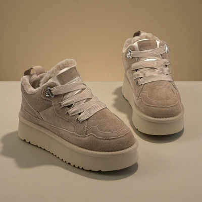 Ботинки женские зимние натуральная замша коричневые M6163-6P Ботинки женские зимние натуральная замша коричневые M6163-6P