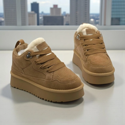 Ботинки женские зимние натуральная замша коричневые M6163-3P Ботинки женские зимние натуральная замша коричневые M6163-3P