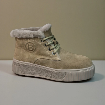 Ботинки женские зимние натуральная кзамша хаки 11177 Ботинки женские зимние натуральная кзамша хаки 11177