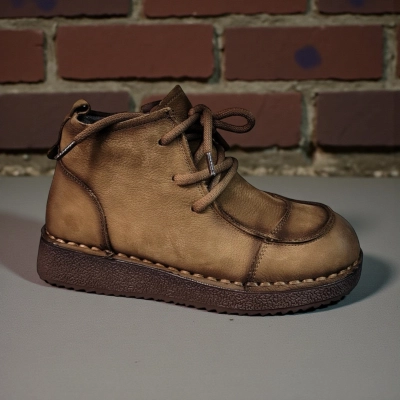 Ботинки женские зимние натуральная кожа коричневые 11185 Ботинки женские зимние натуральная кожа коричневые 11185