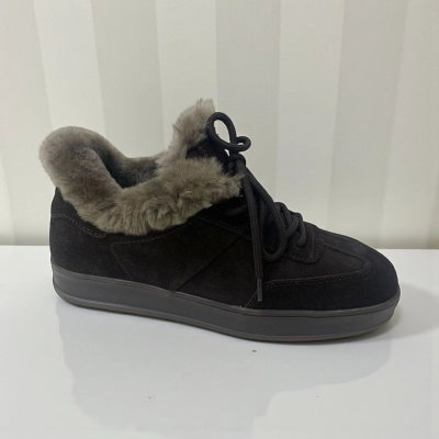 Кроссовки женские зимние натуральная замша черные M8053-3 Кроссовки женские зимние натуральная замша черные M8053-3