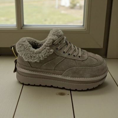 Кроссовки женские зимние натуральная замша хаки M9201-3 Кроссовки женские зимние натуральная замша хаки M9201-3