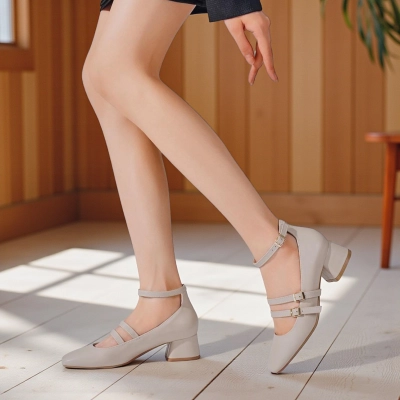 Туфли женские на каблуке искусственная кожа капучино 11286 Туфли женские на каблуке искусственная кожа капучино 11286