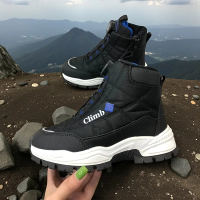 Ботинки детские на зиму искусственная кожа черные A7716-10 Ботинки детские на зиму искусственная кожа черные A7716-10