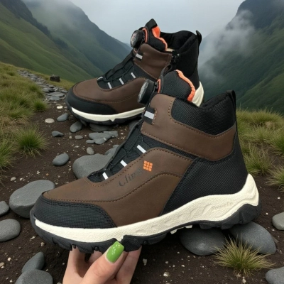 Ботинки детские на зиму искусственная кожа коричневые A7731-8 Ботинки детские на зиму искусственная кожа коричневые A7731-8