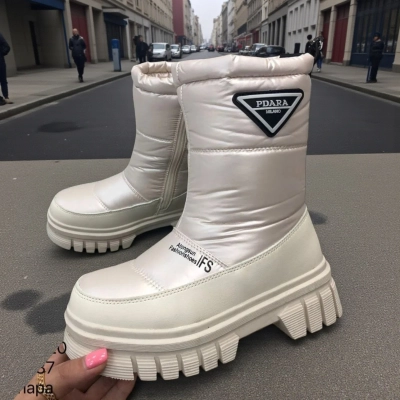 Дутики детские на зиму искусственная кожа с текстилем бежевые A5011-20 Дутики детские на зиму искусственная кожа с текстилем бежевые A5011-20