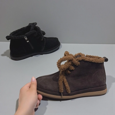 Ботинки женские зимние MOMOTARI натуральная замша PC01 Ботинки женские зимние MOMOTARI натуральная замша PC01