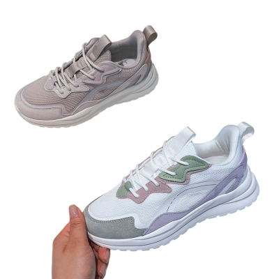 Кроссовки женские MOMOTARI спорт натуральная кожа LQ115 Кроссовки женские MOMOTARI спорт натуральная кожа LQ115