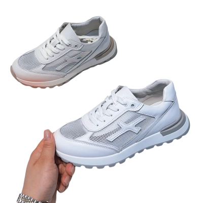 Кроссовки женские MOMOTARI спорт натуральная кожа LQ74 Кроссовки женские MOMOTARI спорт натуральная кожа LQ74