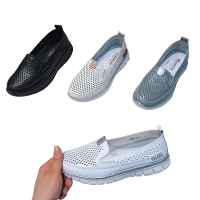 Кроссовки женские MOMOTARI комфорт натуральная кожа LQ85 Кроссовки женские MOMOTARI комфорт натуральная кожа LQ85