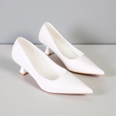 Туфли женские лодочки GUOQISONG G&S искусственная кожа белые 566-64 Туфли женские лодочки GUOQISONG G&S искусственная кожа белые 566-64