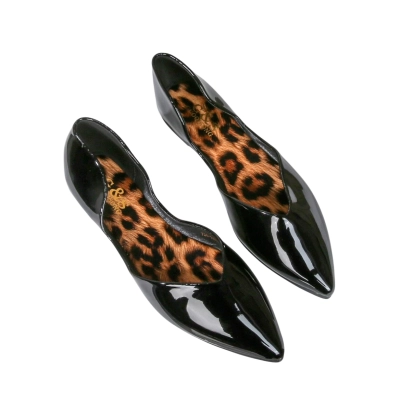 Балетки женские на лето GUOQISONG G&S искусственная лак кожа черные 725-20A Балетки женские на лето GUOQISONG G&S искусственная лак кожа черные 725-20A