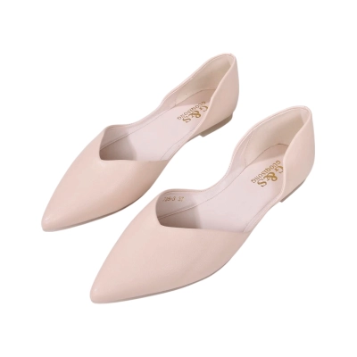 Балетки женские на лето GUOQISONG G&S искусственная кожа бежевые 752-3 Балетки женские на лето GUOQISONG G&S искусственная кожа бежевые 752-3