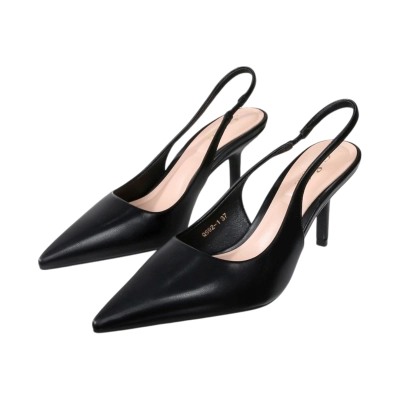 Туфли женские на лето GUOQISONG G&S искусственная кожа черные QS92-1 Туфли женские на лето GUOQISONG G&S искусственная кожа черные QS92-1