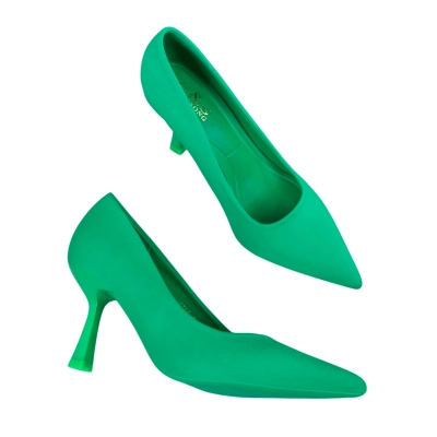 Туфли женские лодочки GUOQISONG G&S спандекс зеленые GXL9-6 Туфли женские лодочки GUOQISONG G&S спандекс зеленые GXL9-6