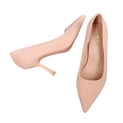 Туфли женские лодочки GUOQISONG G&S спандекс бежевые GXL9-2 Туфли женские лодочки GUOQISONG G&S спандекс бежевые GXL9-2