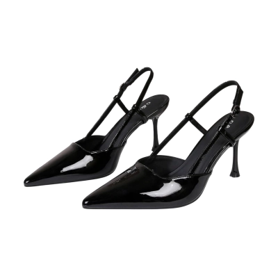 Туфли женские на лето GUOQISONG G&S искусственная лак кожа черные G20-7 Туфли женские на лето GUOQISONG G&S искусственная лак кожа черные G20-7