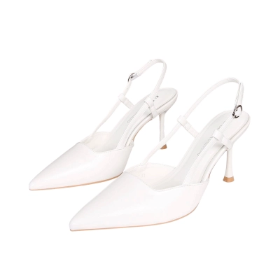 Туфли женские на лето GUOQISONG G&S искусственная кожа белые G20-2 Туфли женские на лето GUOQISONG G&S искусственная кожа белые G20-2