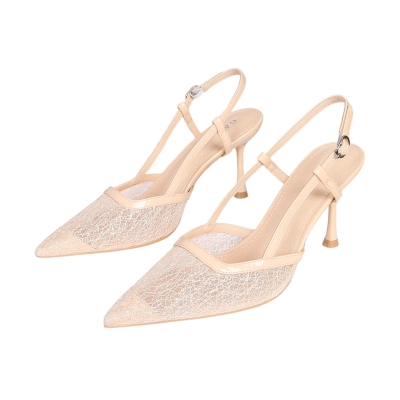 Туфли женские на лето GUOQISONG G&S искусственная кожа сетка бежевые G21-3 Туфли женские на лето GUOQISONG G&S искусственная кожа сетка бежевые G21-3