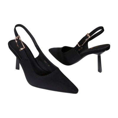 Туфли женские на лето GUOQISONG G&S искусственная замша черные 199-1 Туфли женские на лето GUOQISONG G&S искусственная замша черные 199-1