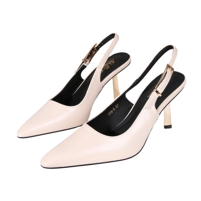 Туфли женские на лето GUOQISONG G&S искусственная кожа бежевые 199-3 Туфли женские на лето GUOQISONG G&S искусственная кожа бежевые 199-3