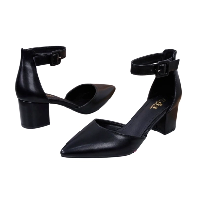 Туфли женские малыши GUOQISONG G&S искусственная кожа черные 5031 Туфли женские малыши GUOQISONG G&S искусственная кожа черные 5031